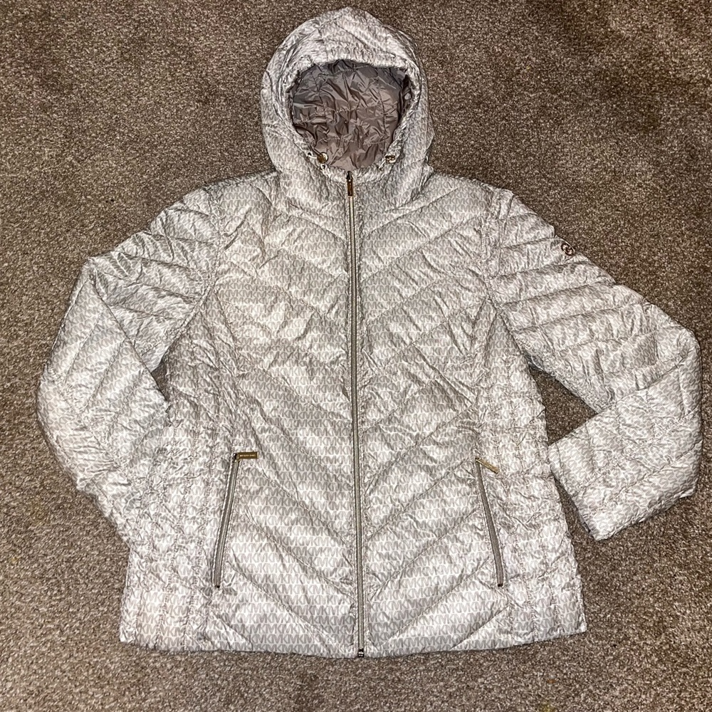 Womens XL Michael Kors puffer coat